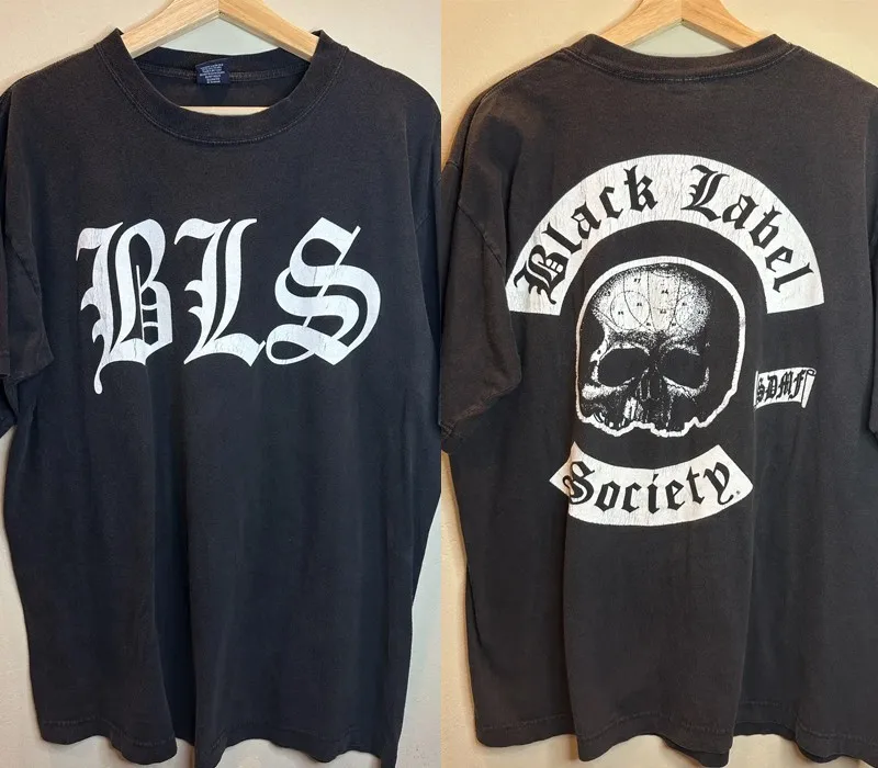 Black Label Society Zakk Wylde Band T-Shirt 2 sided Classic style NH26158