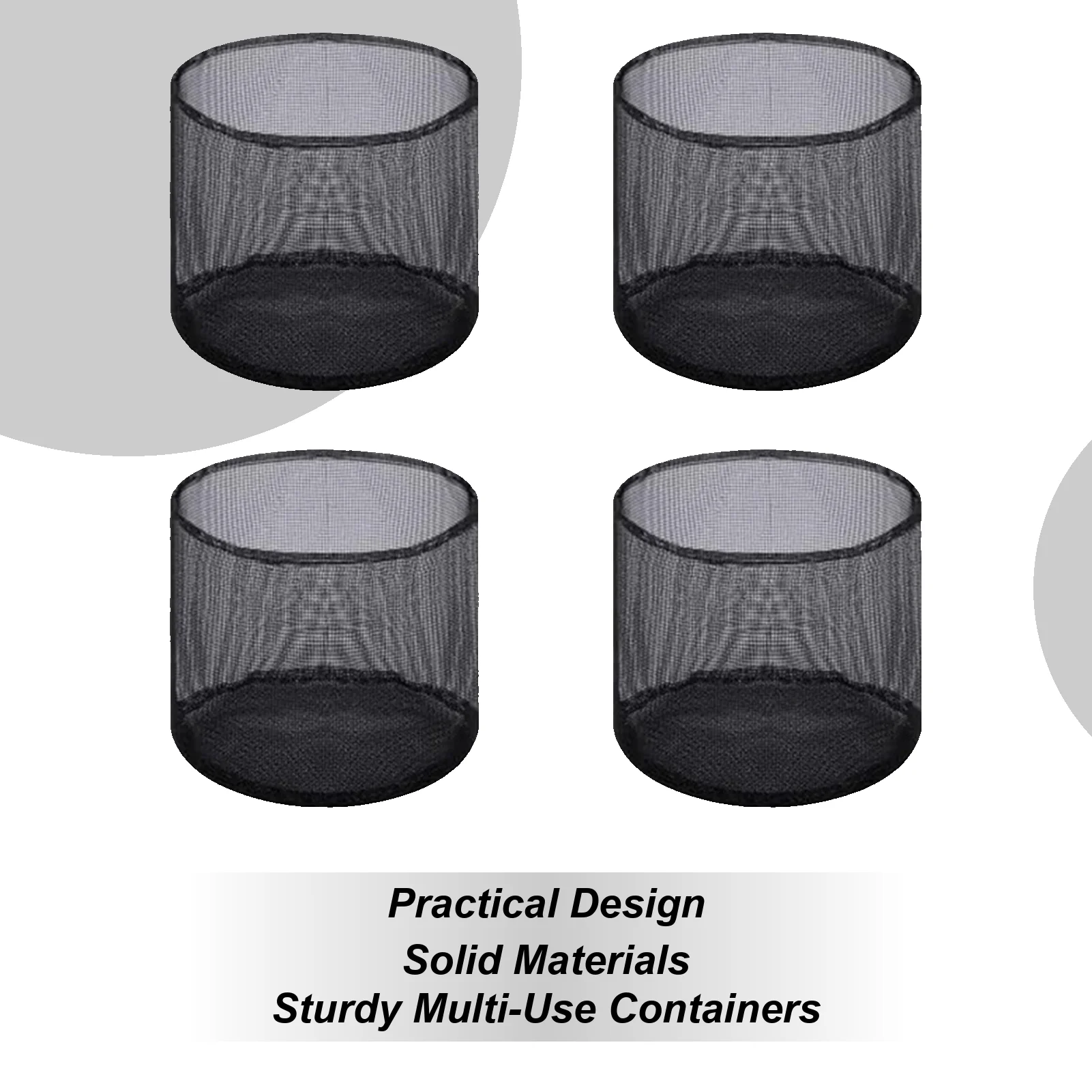

Горшок для водных растений, 4 шт., горшок для водных растений, дышащий контейнер для выращивания, многоразовый горшок для пруда для сада, овощной земли