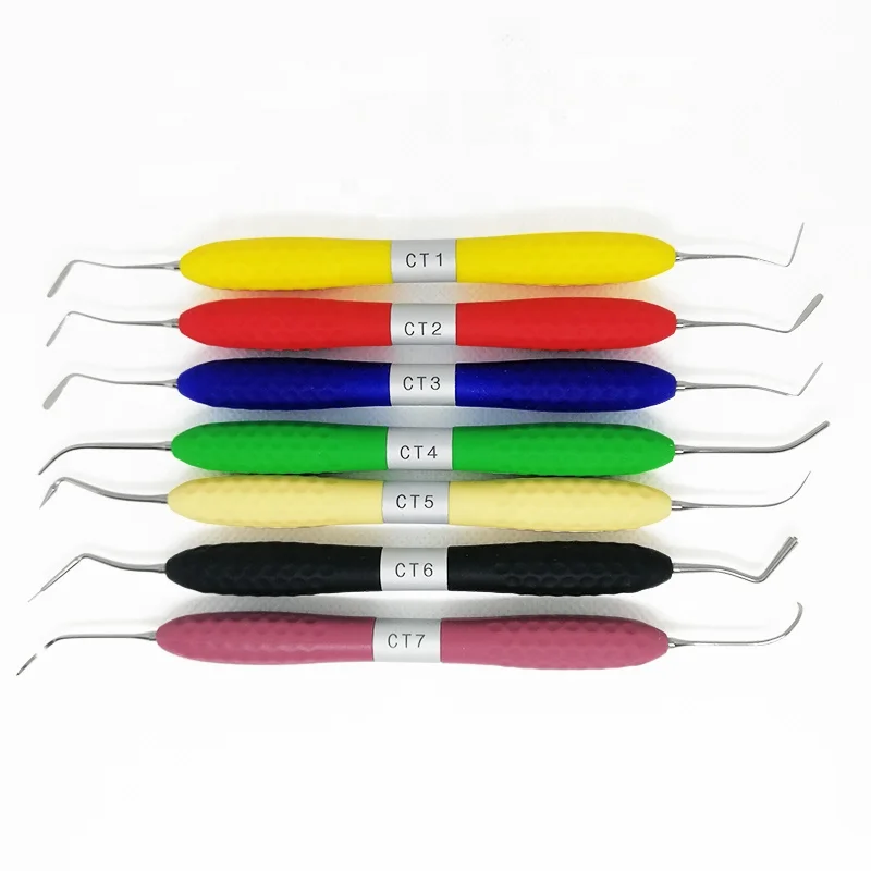 

Dental Composite Resin Filling Spatula Instrument Aesthetic Restoration Resin Filler Kit