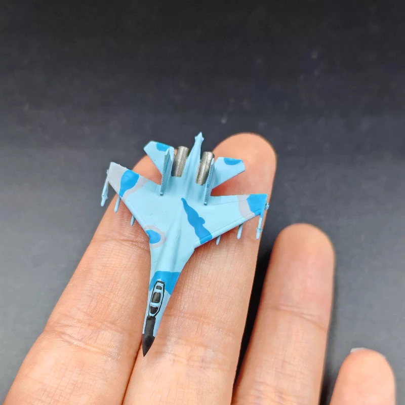 2PCS 1/400 1/350 Scale Colored Su-35 Multipurpose Heavy Fighter Jet DIY Model Resin Battle-plane Airplane Decoration Parts