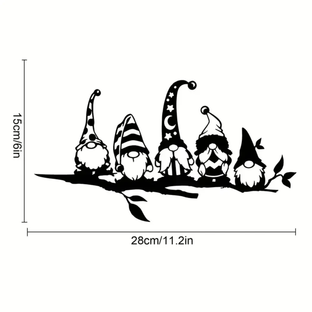 قطعة واحدة من زينة حديقة الجنية المعدنية من HelloYoung |   Elevates Garden Magic – مثالي لحفلات الحديقة الساحرة