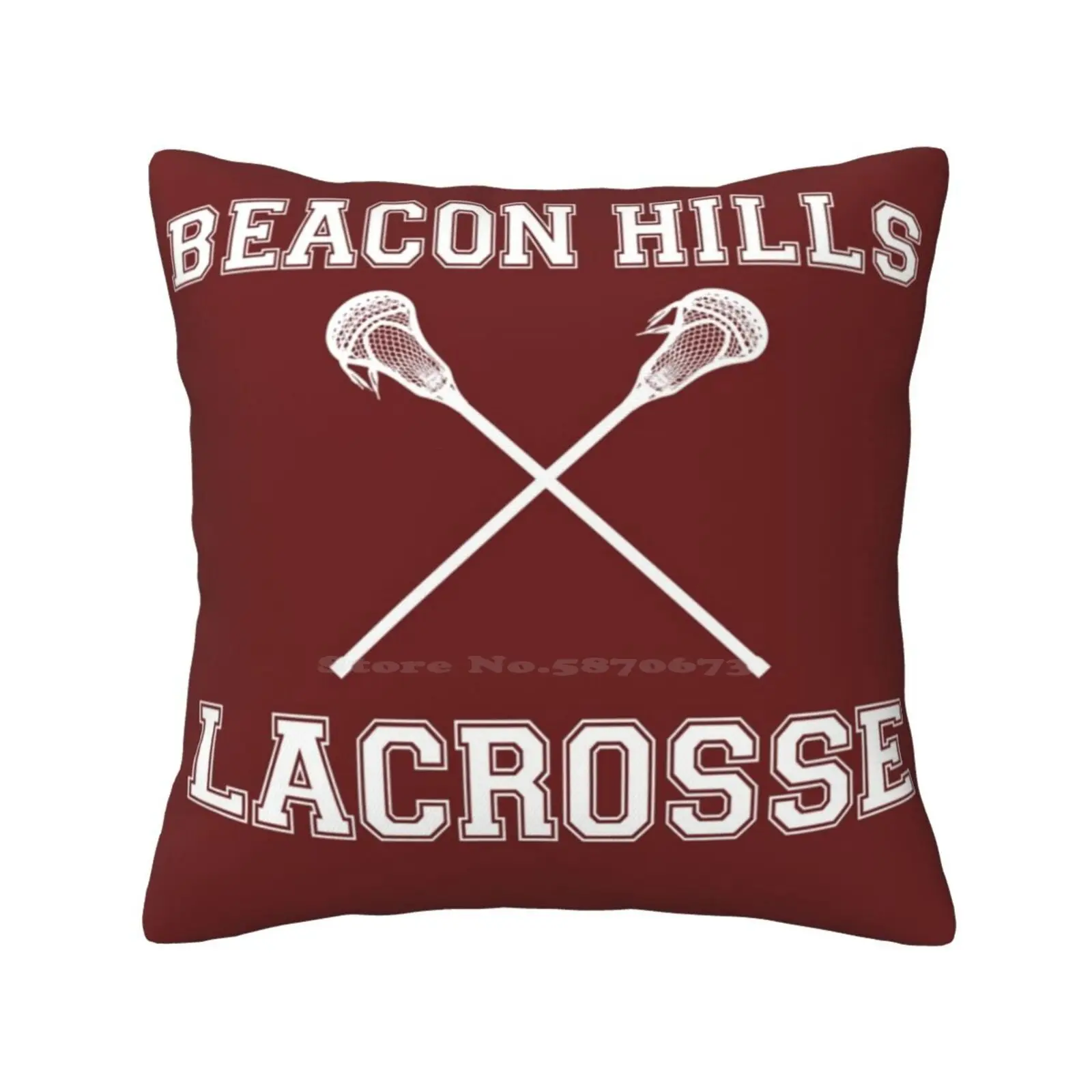 Beacon Hills Home Sofa Car Cushion Cover Pillowcase Mtv Teen Wolf Beacon Hills Coach Fistock Jackson Whittemore Danny Mahealani