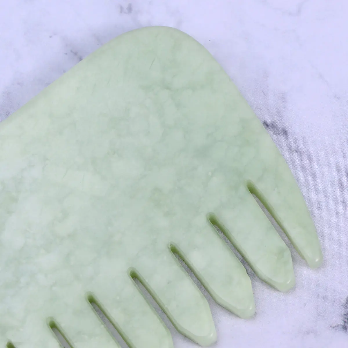 Traditional Chinese Gua Sha Massage Board Natural Jade Stone for Face Body Therapy Deep Tissue Relaxation Tool for Home Spa Care