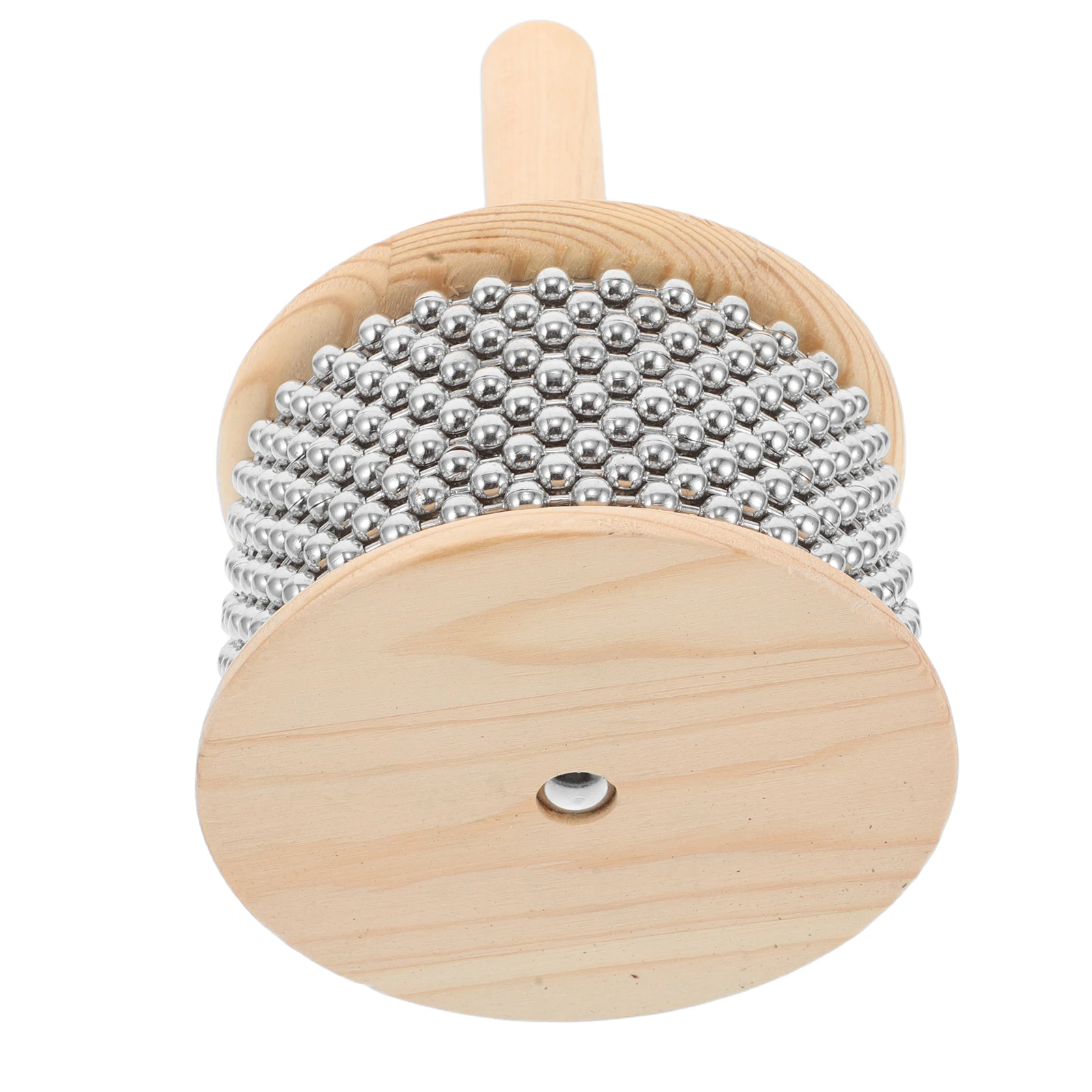

Wooden Cabasa Musical Instrument Hand Percussion Shaker With Metal Beads Durable Design Beginner Friendly Ideal For Classroom