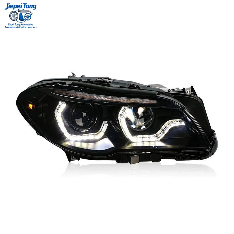

Фара в сборе для BMW 5 серии F10/F18 (2011-2013) с модифицированными дневными ходовыми огнями и динамическими светодиодными поворотниками