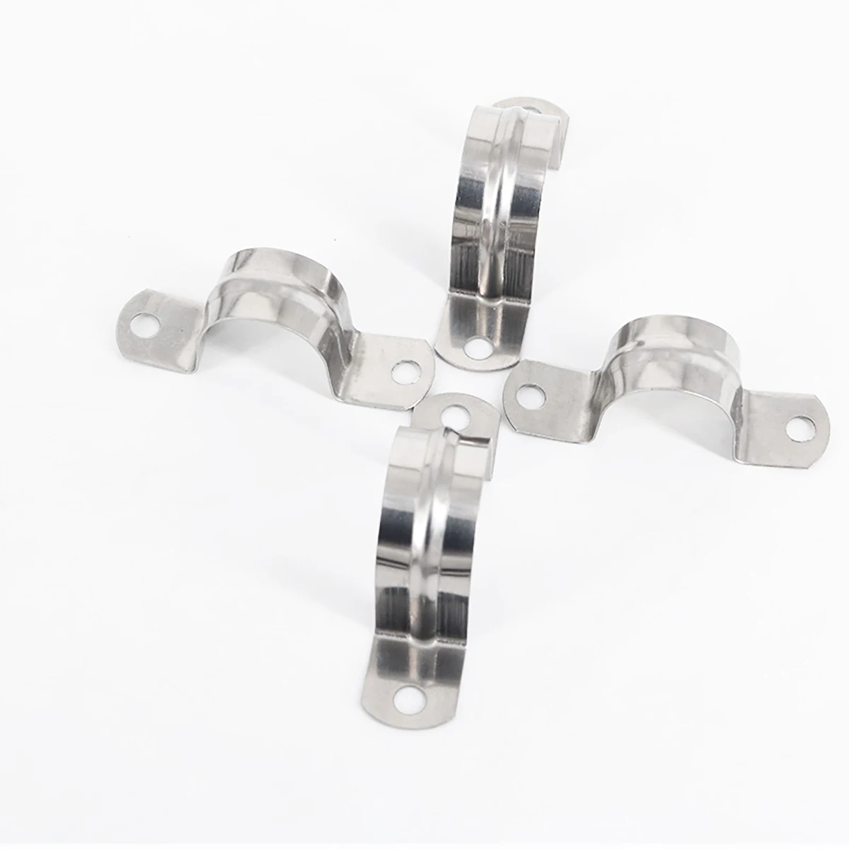 

304 Stainless Steel Pipe Clamp Riding Clamp / Water Pipe Fixing Clamp / U-Shaped Pipe Clamp / Saddle Clamp