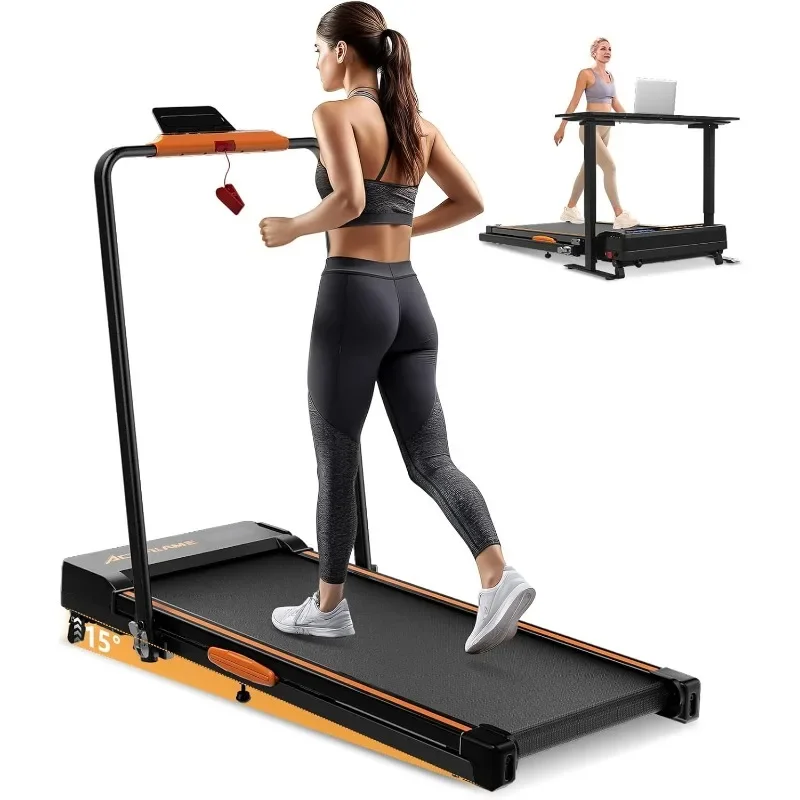 

Walking Pad Treadmill with Incline, Under Desk Treadmills, Portable Treadmill for Home Office, Walking Pad 4 in 1 Treadmill