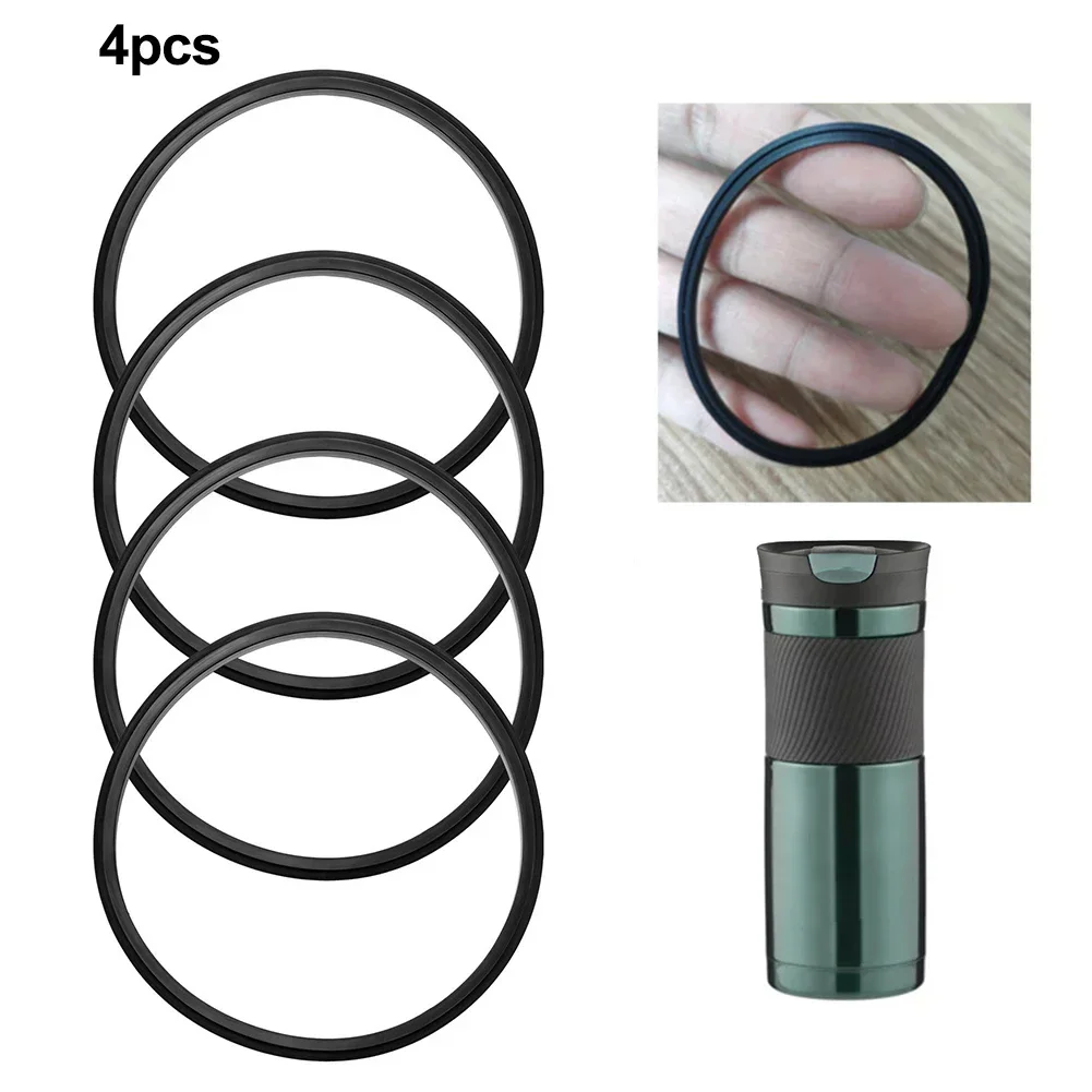 Water Cup Sealing Ring BPA Free For Heat Insulation Leak Proof No Smell Silicone Travel Mug 16oz & 20oz