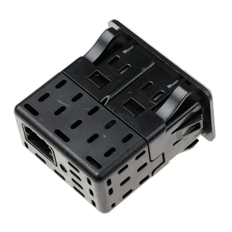 أداء مستقر-1 قطعة المقعد الخلفي USB تهمة ميناء واجهة الصوت استبدال أجزاء لنيسان 2017-2018 موصلات الطاقة T99