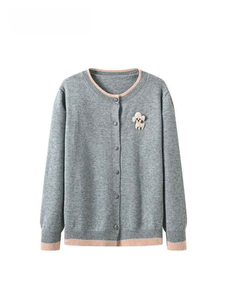 

Женский трикотажный топ Cara CLUB больших размеров с длинным рукавом и круглым вырезом, скрывающий недостатки фигуры, весенний, модный, свободного кроя