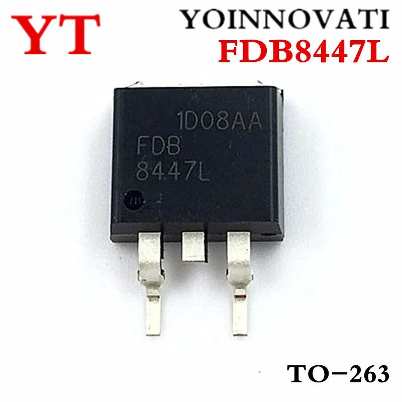 

50 шт./лот FDB8447L FDB8447 8447 TO-263 IC лучшее качество