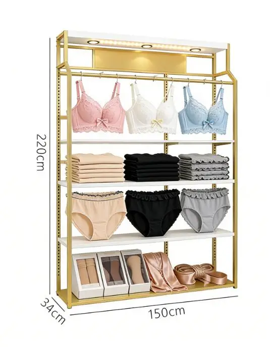 Underwear and display racks, home wear display cabinets, socks and bra display racks