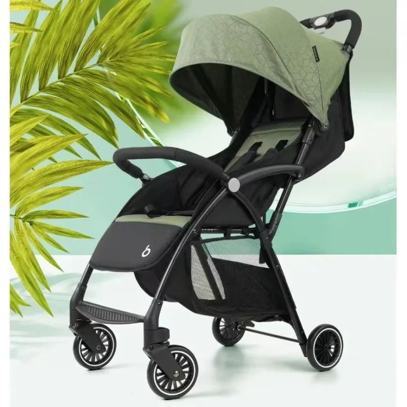 EG19 Factory Direct Baby Stroller, Lightweight Foldable Pram, One Click Fold Pushchair, Compact Portable Travel Carriage