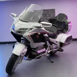 1:11 Honda Gold Wing GL800 2021 Motorcycles Cars Toys Models Alloy Diecast with Light Sound Miniature Motorcycle Boys Xmas Gifts