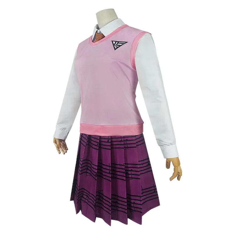 

New Danganronpa V3 Costume Of Akane Owari, School Uniform Cosplay Costume, Halloween Performance Costume