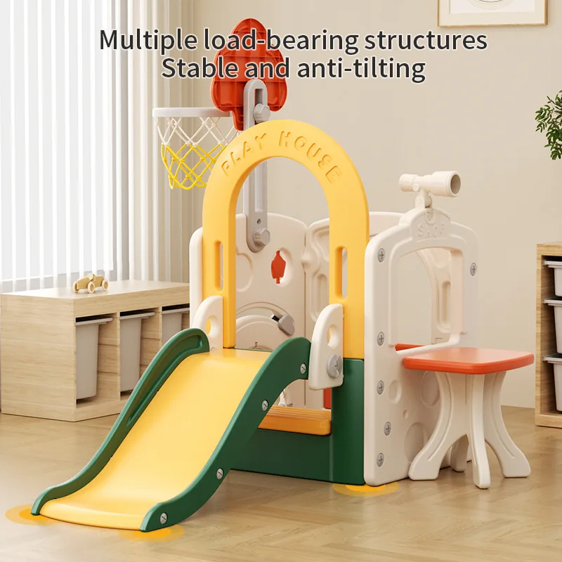 داخلي لعبة طفل الشريحة سلامة الأطفال لعبة متعددة الوظائف الشريحة الاطفال الكرة هوب الكرة الباب لعبة الجدول المتكاملة المنزل انزلاق