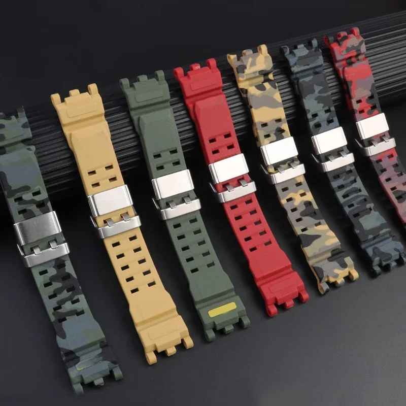 ل G-SHOCK كاسيو حزام (استيك) ساعة للرجال الجيل الثاني كبير الطين الملك تعديل GWG2000 GWG-2000 GWG-2040 الراتنج المطاط حزام #2