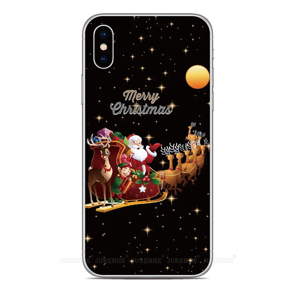 Merry Christmas Phone Case For WIKO T20 T60 T50 T10 T3 View 4 Lite 5 Y50 Y60 Y80 Y51 Y61 Y81 Y82 Y52 Y62 Power U30 U20 U10 Cover