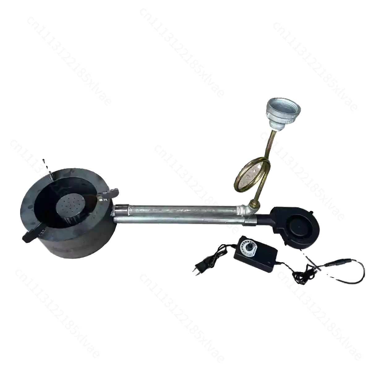 Outdoor Heating Fried Vegetables, Heating Burner, Burning Waste Oil