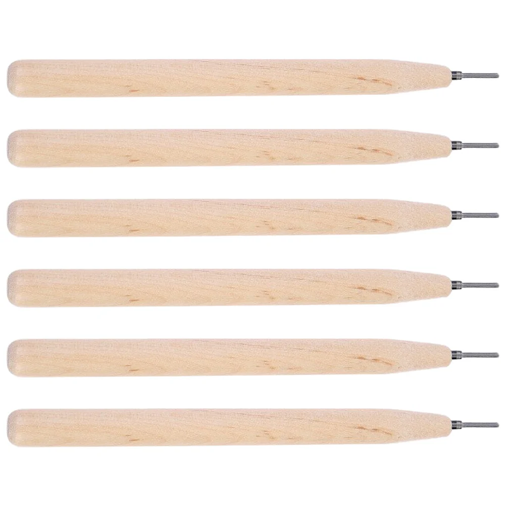 6 قطعة مجموعة أقلام اللف لتقوم بها بنفسك أدوات تجعيد الورق لمشاريع صياغة الفن لوازم اللف مجموعة أقلام ورقة حبة الأسطوانة أداة #2