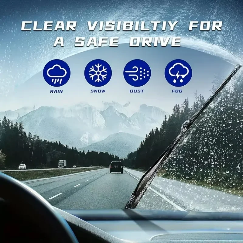 Wiper LHD Front Wiper Blades For MG 6 MG6 MK2 2017 - 2026 Windshield Windscreen Clean Window Car Rain Brushes 24''+18''