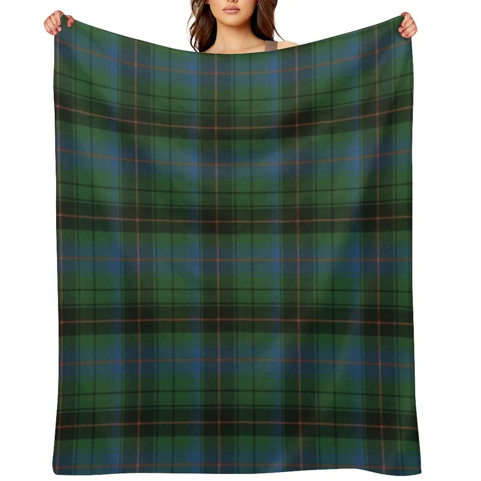

Davidson Clan Ancient Tartan Throw Blanket Thermals For Travel christmas gifts Personalized Gift Blankets For Baby Blankets