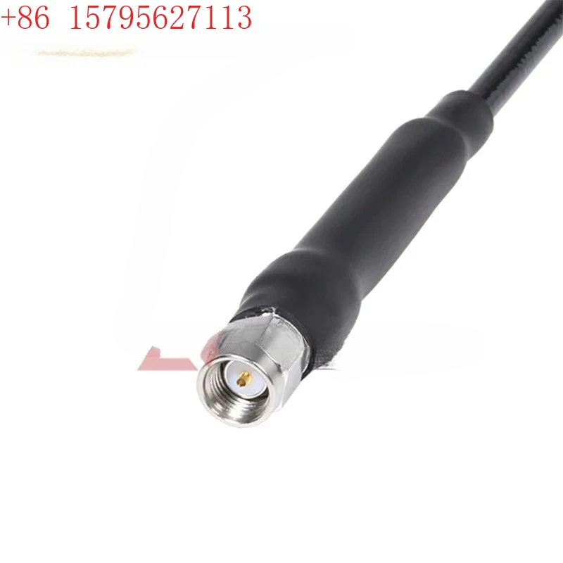 Conjunto de cable de conexión RF para microondas, cabezal macho SMA a cabezal macho SMA, 18G, económico, ultra flexible