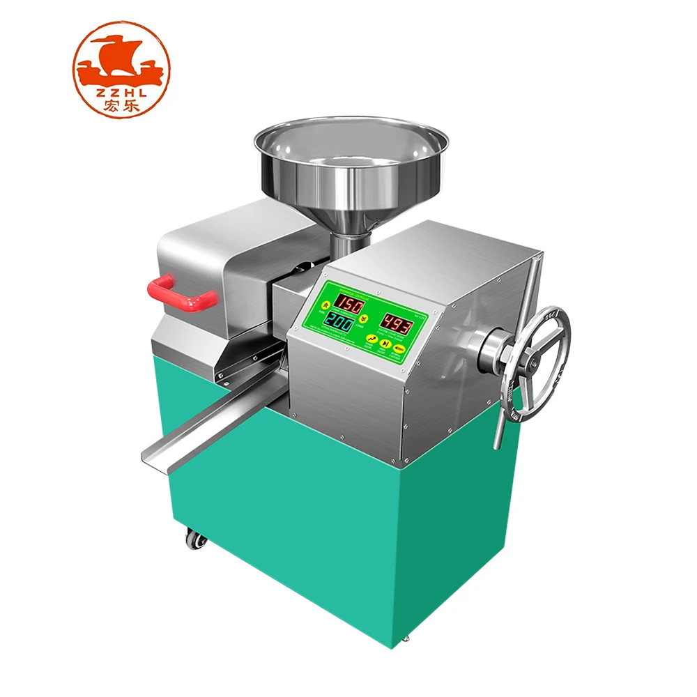 Oil Making Machine Mini Commercial Cold Peanut Coconut Cocoa Avocado Olive Sunflower Oil Press Machine