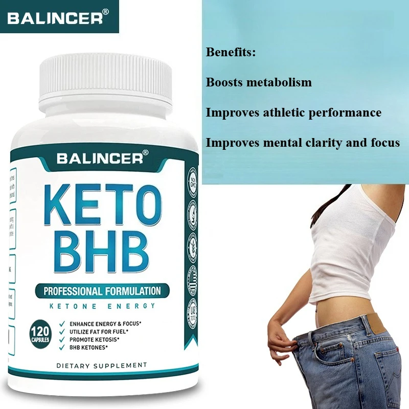 

Keto Capsules - Fat Burning, Promote Weight Management, Improve Metabolism, Support Body Cleansing and Detoxification