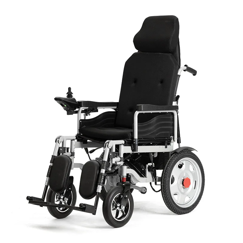 

Manual backward left and right folding classic electric wheelchair