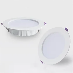 3CM Ultra-thin Recessed LED Downlight 7W9W12W15W18W20W24W SMD2835 Chip CRI 95 Dimmable Ceiling Lamp Spot Lights For Home Use