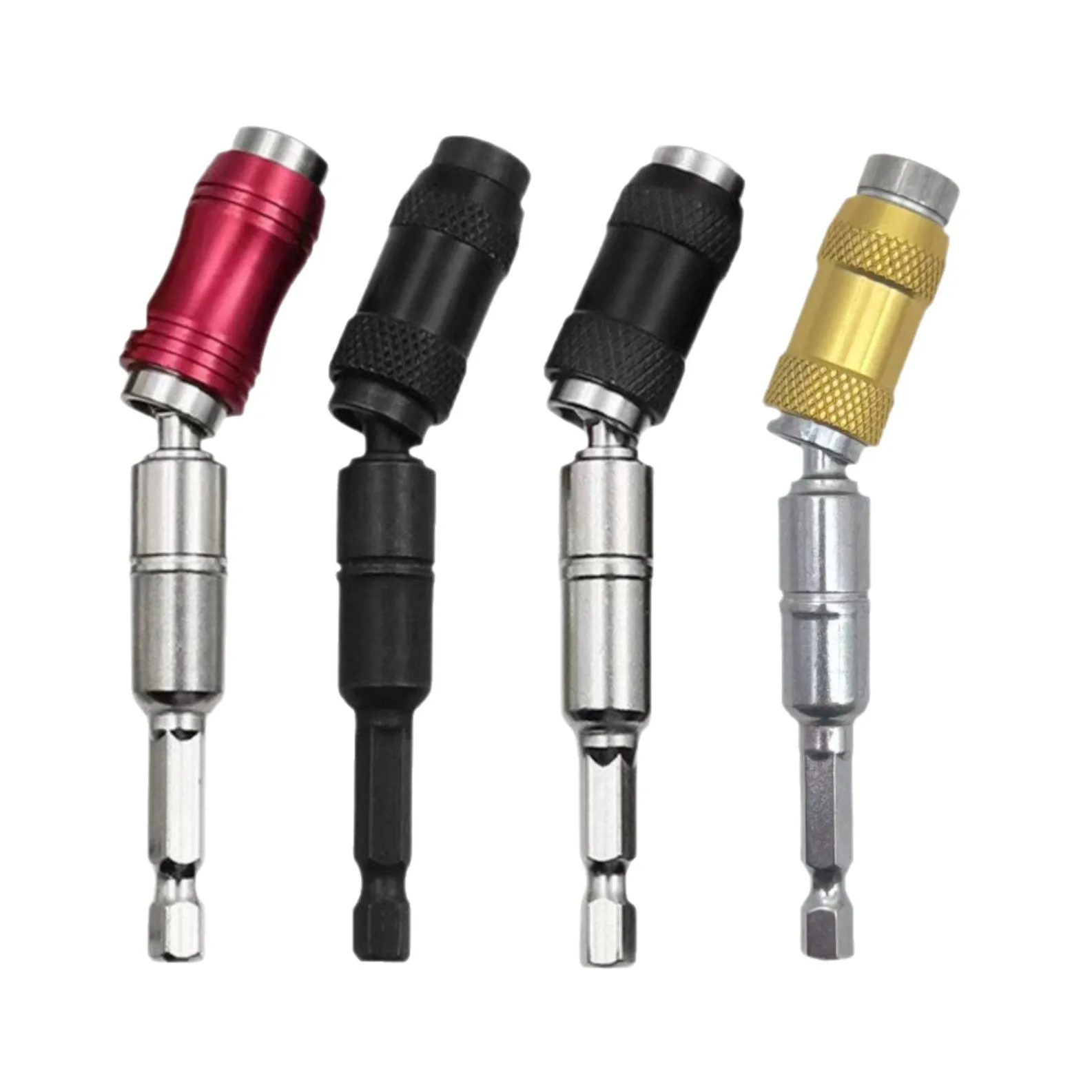 1 unidade Suporte Magnético Articulado para Pontas de Broca, Extensor de Broca com Pivô, Hexagonal de 1/4 de Polegada, Engate Rápido, para Parafusos