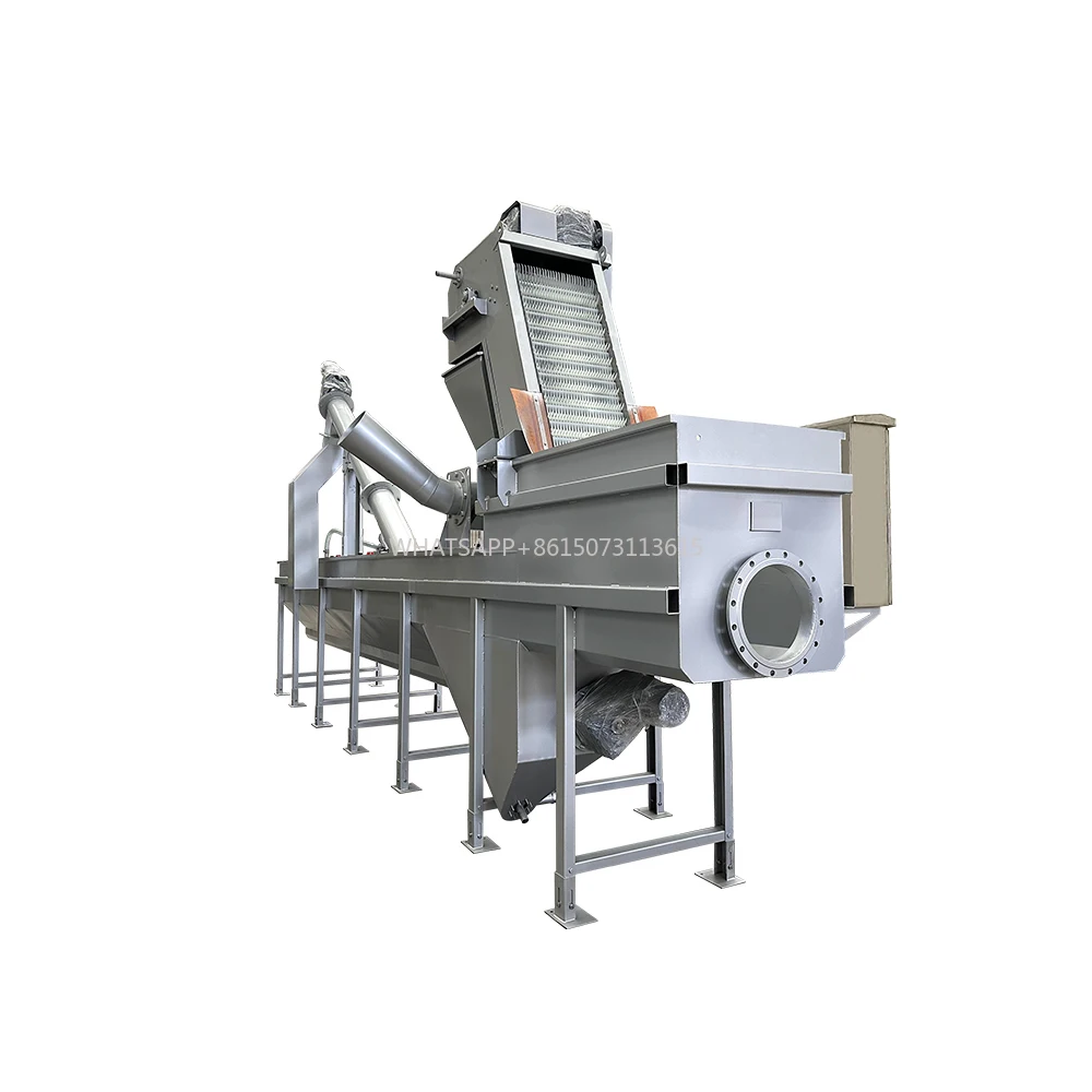 Máquina de tratamiento de aguas residuales integrada completamente automática personalizada, sistema de filtración de alta eficiencia para plantas de tratamiento de aguas residuales