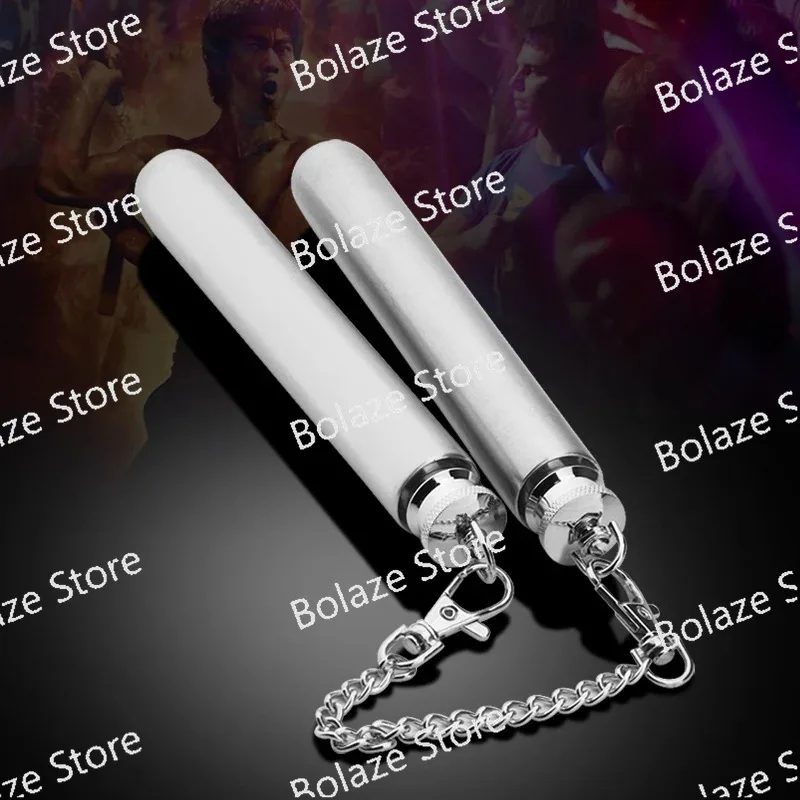 Stainless Steel Nunchaku Jug Outdoor Portable Portable Wine Tube Cigar Tube Small Wine Jug Creative Wine Set To Send Funnel