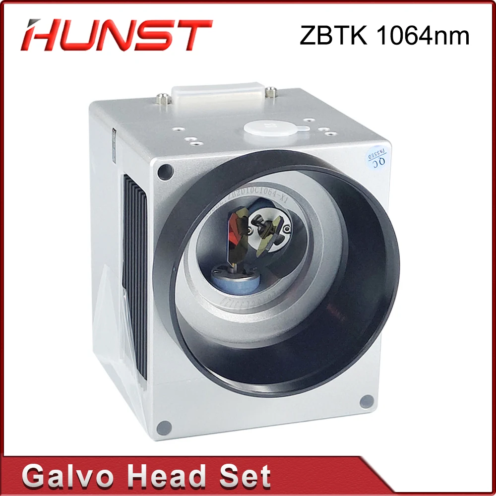 

Hunst ZBTK Fiber Laser Scan Galvo Head Set 1064nm Apeature 10mm Galvanometer Scanner with Power Supply