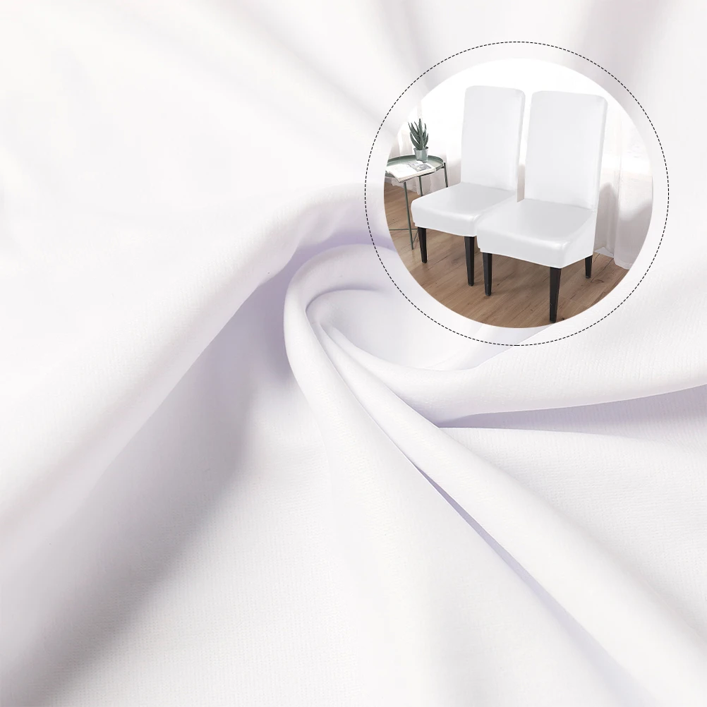 

Pu Waterproof Chair Elastic Design Home Party Banquet Decoration Seat Cover Decor Accessories Sofa Cover Chair