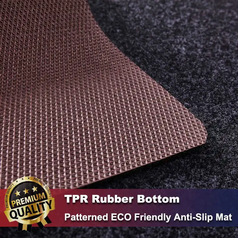 Home Deocorative Doormat Front Door Mat Outdoor Indoor Black Coffee Polyester Fiber Anti-Slip Floor Mat Carpet Shoes Clean Mats