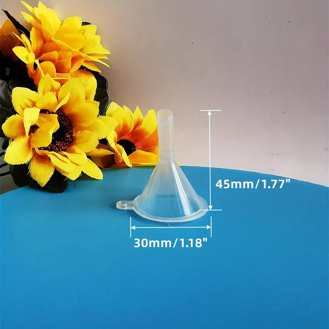 Trichter/Pipette/Squeeze Dropper/Spritze für flüssige Kosmetika, Parfümproben, ätherische Öle, Reisen und Heimwerker.