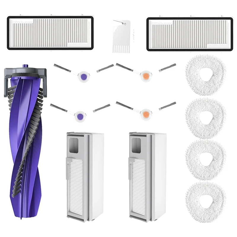 

AU-For Narwal Freo X Ultra Z Ultra Replacement Parts Robot Vacuum Cleaner Main Side Brush Hepa Filter Mop Pads Dust Bags