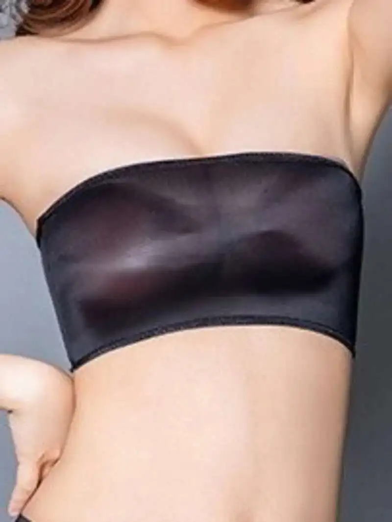 

Summer Fashion Exotic Women's Clothing Solid Color Simple Silk Sports Style Yoga Uniform One Shoulder Skincare Shorts Set A3YL