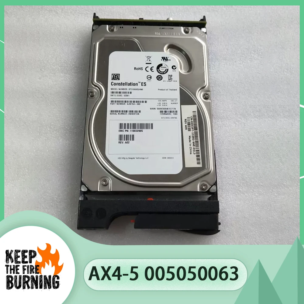 

Для EMC AX4-5 005050063 005049024 005048831 Жесткий диск SATA емкостью 1 ТБ