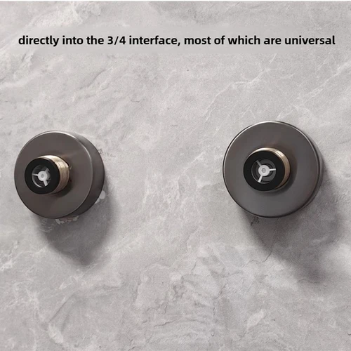 Imagen 2 del producto Válvula mezcladora termostática con almohadilla de goma 3/4, válvula de retención de agua anticuerda, grifo de ducha, válvula de retención de pie parcial, reflujo, 1 Uds.