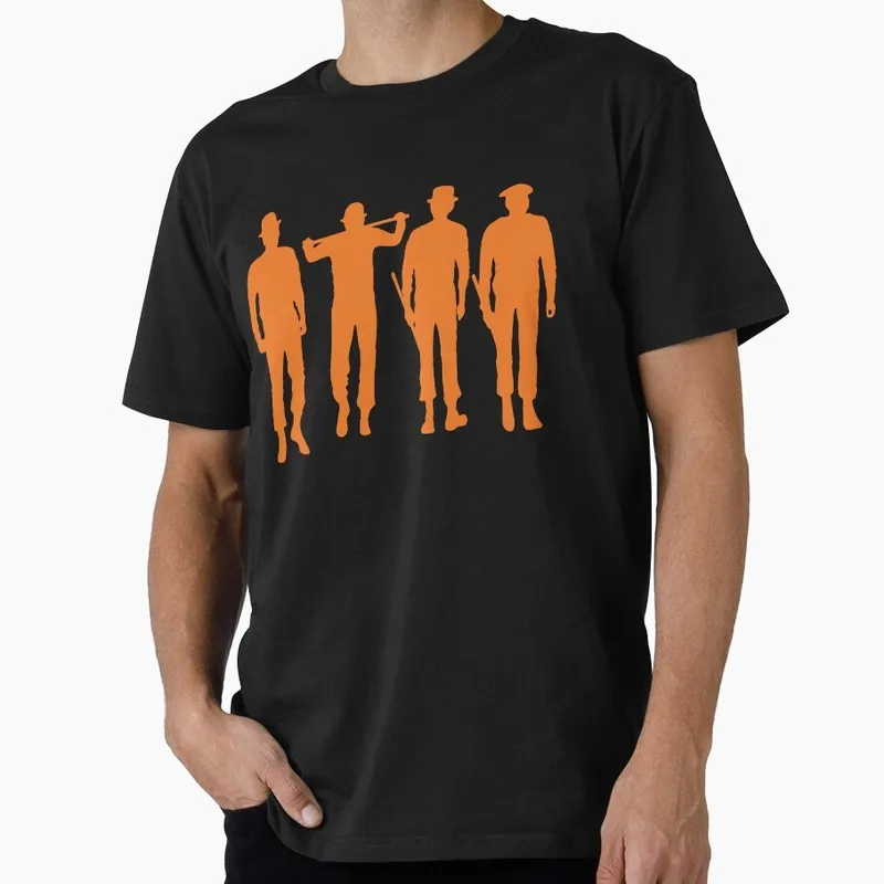 A Clockwork Orange 0826 Retro Movie Graphic T‑shirt Alex Droog Print Unisex Casual Tee Short Sleeve Streetwear All size S-6XL