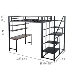 student dormitory beds with desk bunk beds kids loft bed with desk children for adult with storage adult