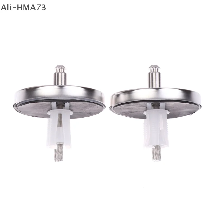 2Pcs Universal Toilet Seats Top Fix Hinge Home Hardware Toilet Seat Hinges Soft Release Quick Fit Replacement Accessories
