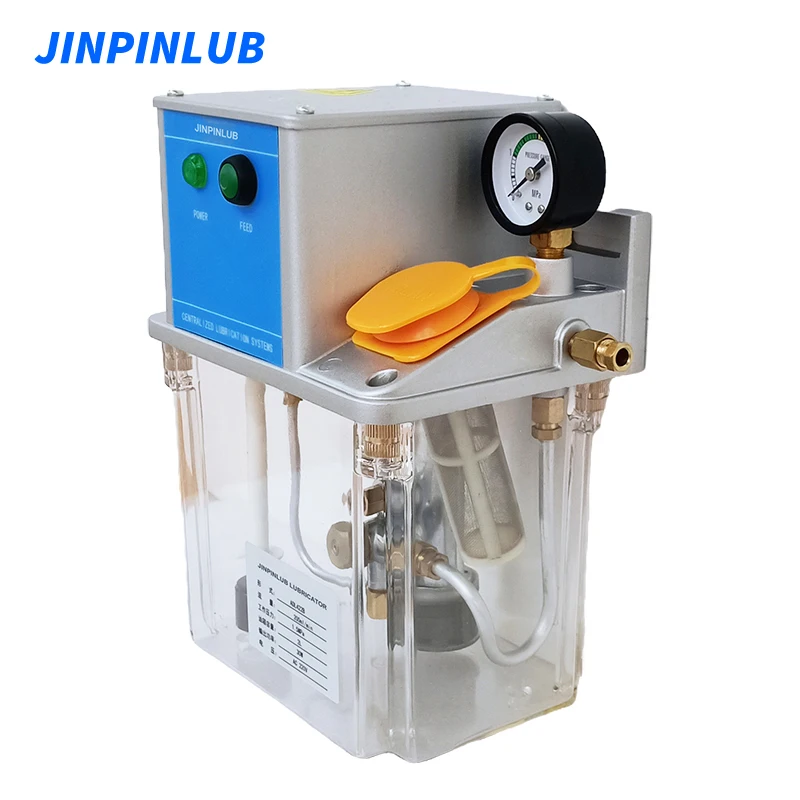 JINPINLUB jdl4-2 pompa elettrica volumetrica per lubrificazione a olio sottile con sensore di basso livello per macchine utensili CNC