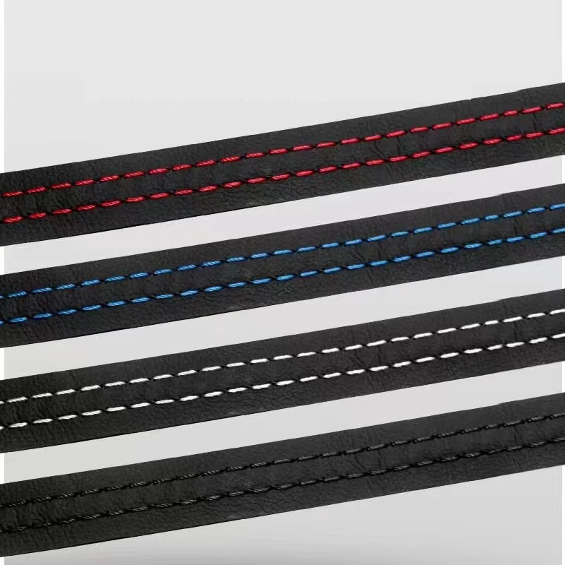 0.5/2M Car Self-adhesive Moulding Trim Line PU Leather DIY Braid Strip Car Dashboard Protection Sticker Car Interior Accessories