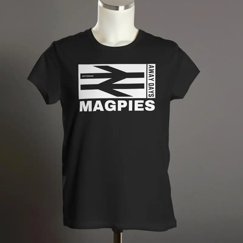 

Футболка Notts County MAGPIES Away Days | Ноттингем | Органический унисекс