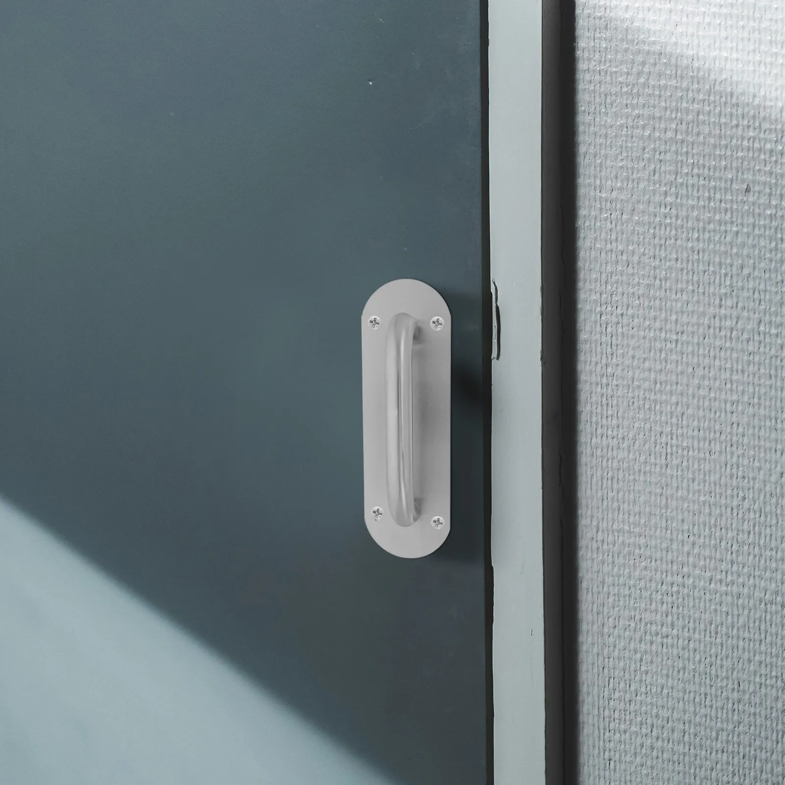 Heavy Duty Stainless Steel Door Pull Push Handle for Fireproof Theft Resistant Large Entry Doors Commercial Door Handle