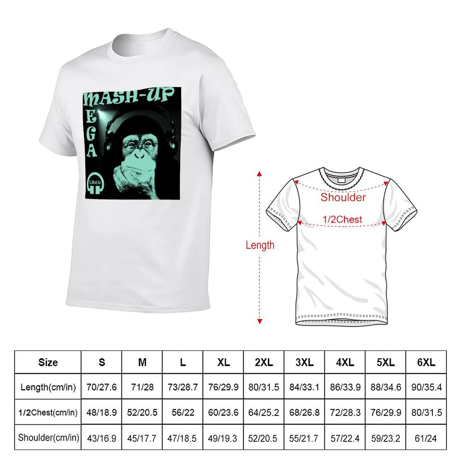 The Mega Mash-Up! Collection T-Shirt Casual Loose Daily Wear T-Shirt